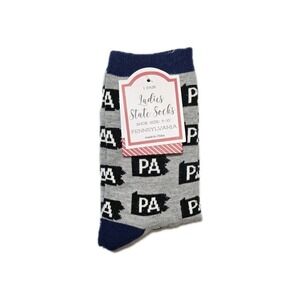 Ladies State Socks PENNSYLVANIA  Women's Shoes Size 5-10